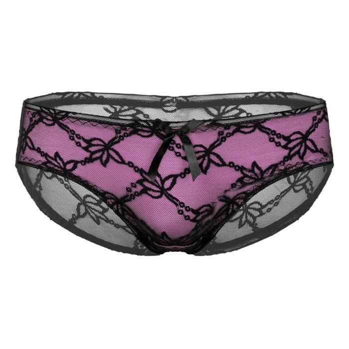 Iiniim Slip Résille Homme Boxer Transparente SousVêtement Sissy