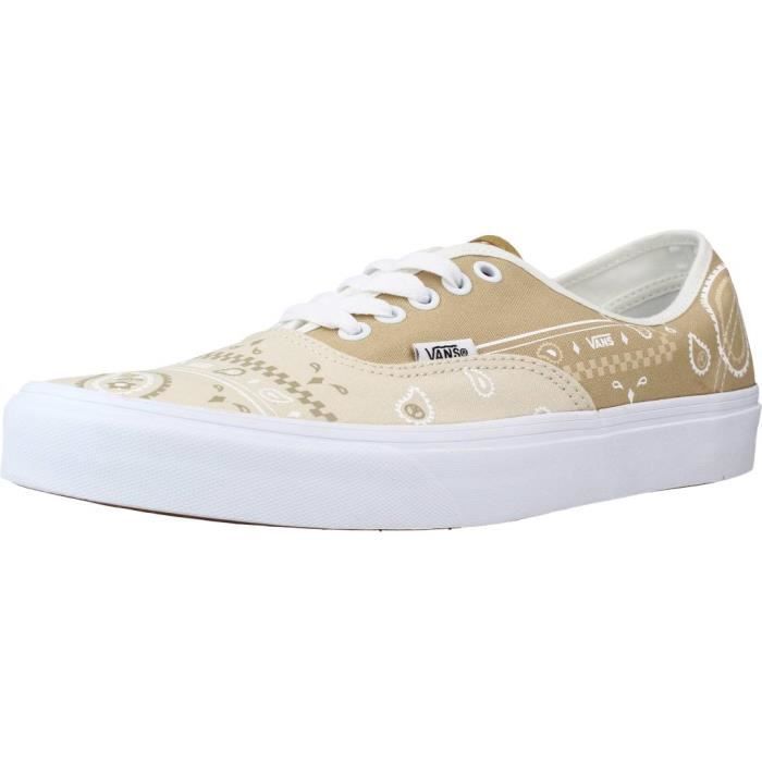 Vans Basket Vans - 125045 - Blanc - Homme - Lacets - Textile