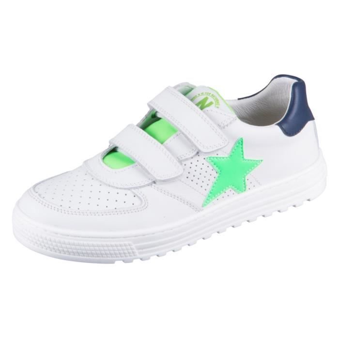 Basktes en cuir et suède hess high 3 vl. Naturino | La Redoute