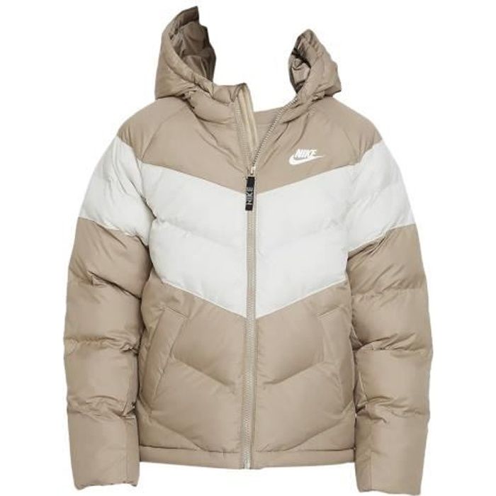 Doudoune Nike NSW DOWN OW Junior Beige - Cdiscount Prêt-à-Porter