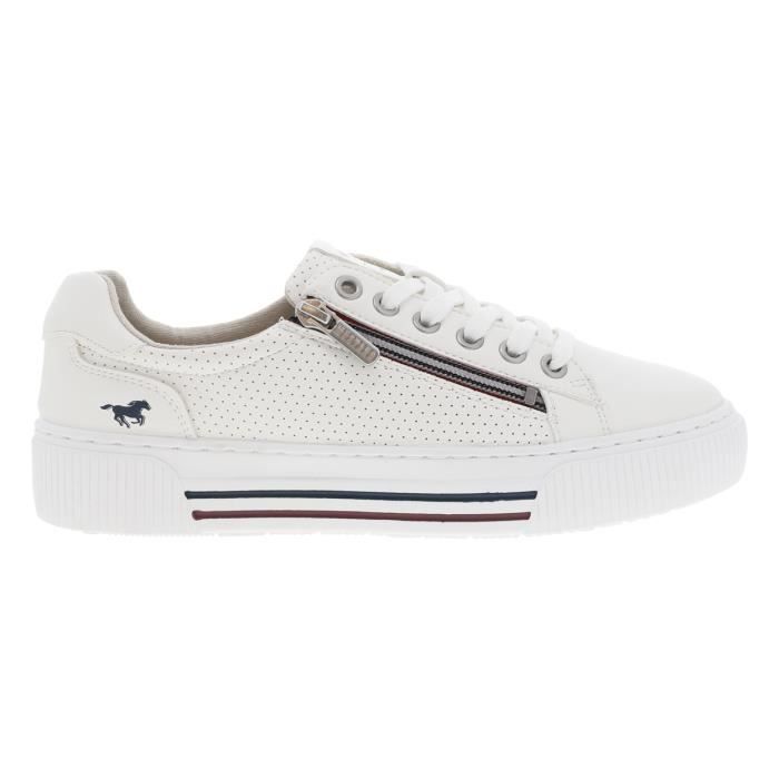 tennis mustang blanche
