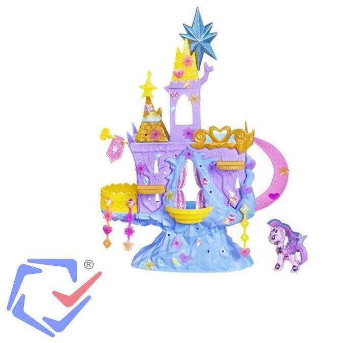 My Little Pony Ch?�teau Princesse Twilight Sparkle Royaume enfants - Cdiscount Jeux - Jouets
