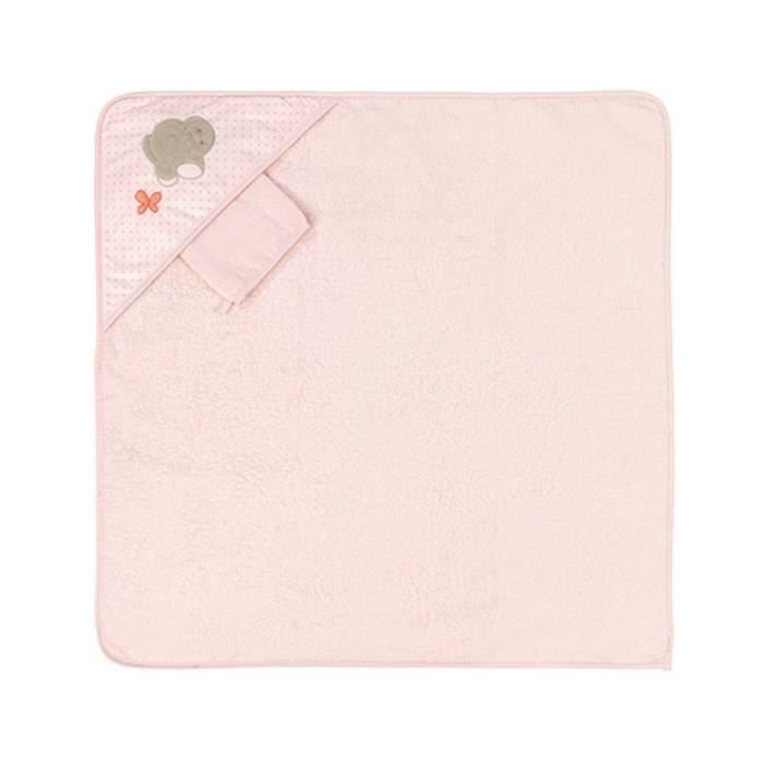 Cape de bain beige 75 x75 cm
