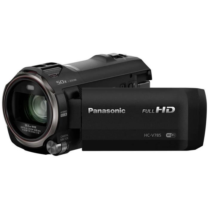Panasonic HC-V785 Caméscope 7.5 cm 2.95 pouces 6 Mill. pixel Zoom optique: 20 x noir