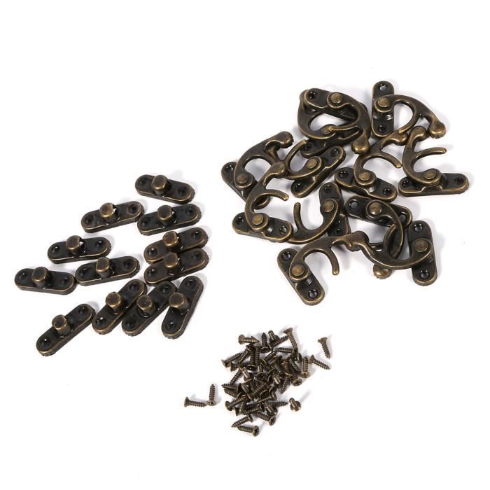 Lot de 20 outils de couture pour bordures, aiguille de verrouillage et