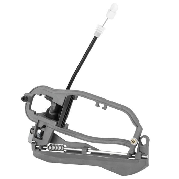 Poignée De Porte Intérieure Avant Gauche Aqxreight - Référence 6J1837113A - Compatible SEAT 2009-2017 - Matière ABS Chromée