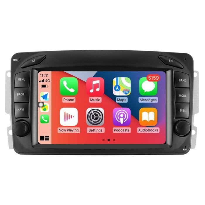 Audioproject Kit Montage Autoradio Mercedes Classe C W203 CLK W209 Vito Viano - Adaptateur ISO DIN Complet