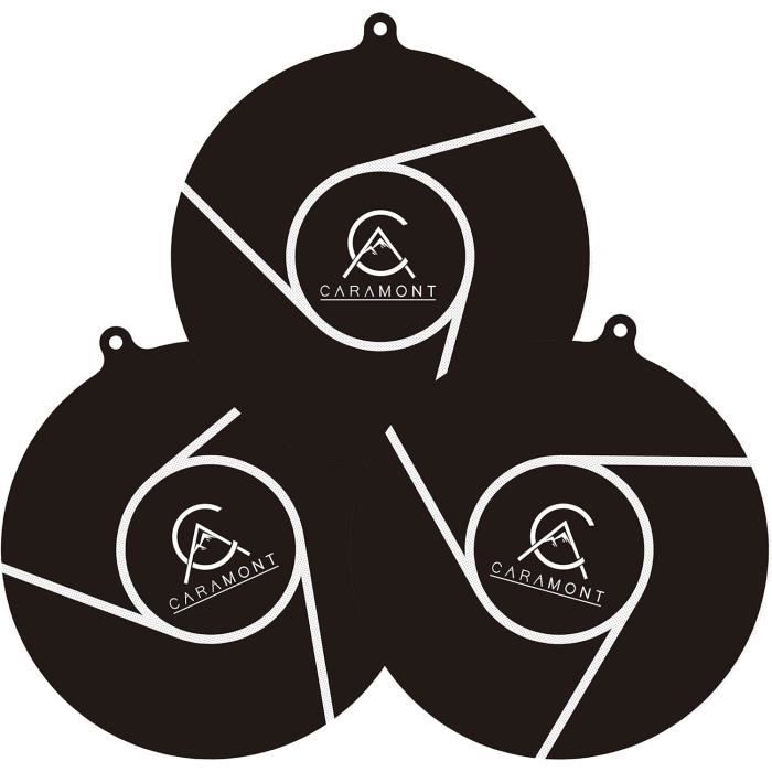 Lot De 3 Protections D'empilage Feutre - Tailles 38, 35, 26 Cm, Pour Casseroles Et Poêles - 2