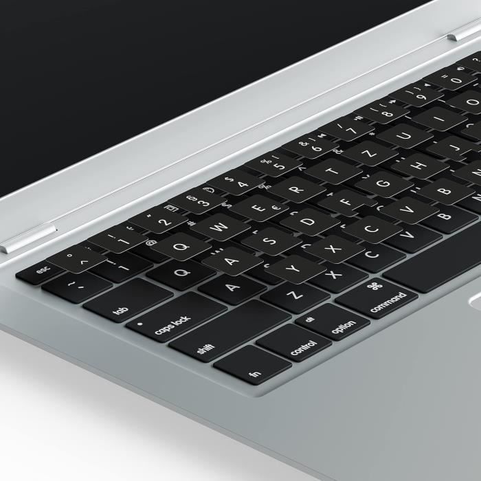 Autocollants De Clavier QWERTZ Allemand – 89 Touches Blanches Pour PC Portable
