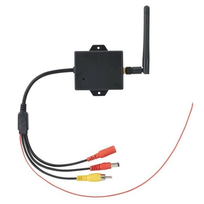Émetteur-récepteur Vidéo Sans Fil 2,4 GHz Pour Voiture – Compatible Caméra De Recul – Portée 100 M – Facile à Installer (12V) - 3