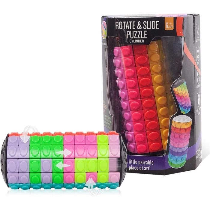 R.Y.TOYS Puzzle rotatif et coulissant breveté, jouets sensoriels