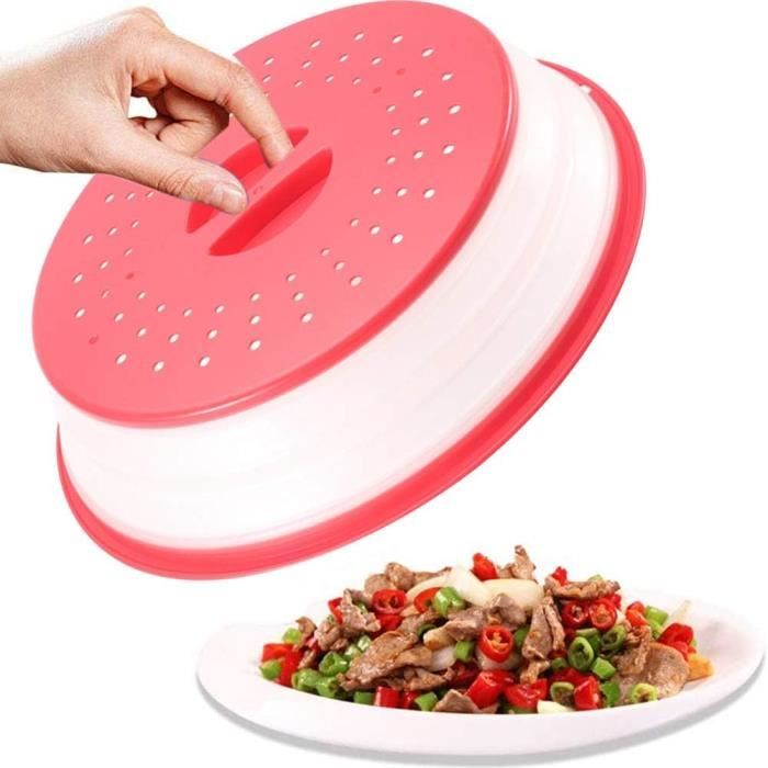 CLOCHE MICRO-ONDE 2 Pièces Couvercle Micro - Ondes Avec Couvercle Micro