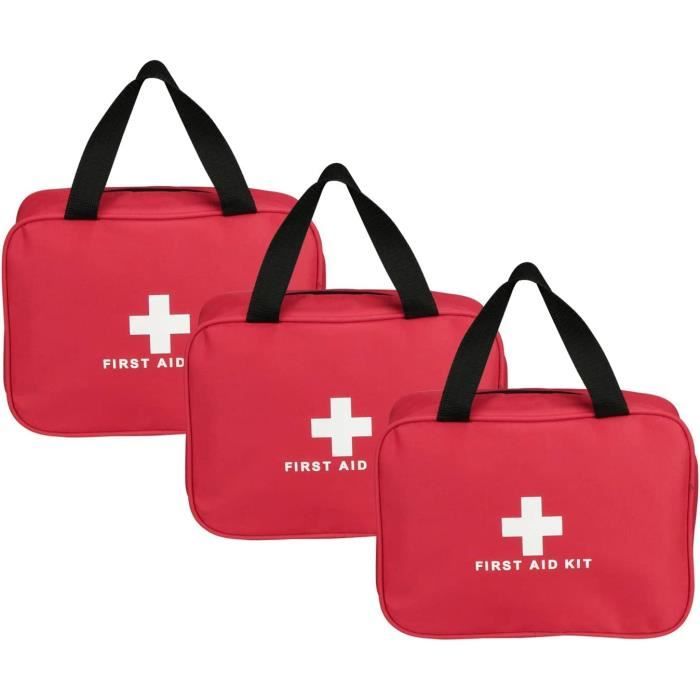 First Aid Bag Empty, Waterproof Durable First Aid Kit Bag Empty with Zippered,First Responder