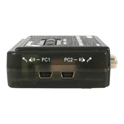 StarTech.com KVM switch écran clavier 2 ports VGA USB et Audio - vue 2