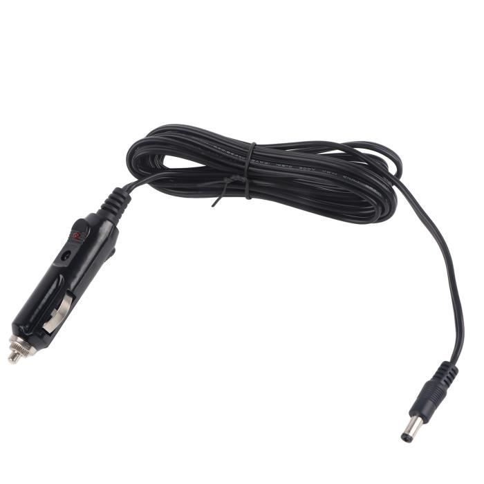 Câble D'Alimentation Pour Réfrigérateur De Voiture - Prise Allume-Cigare - Longueur 1.8 M - Remplacement Portable - 12