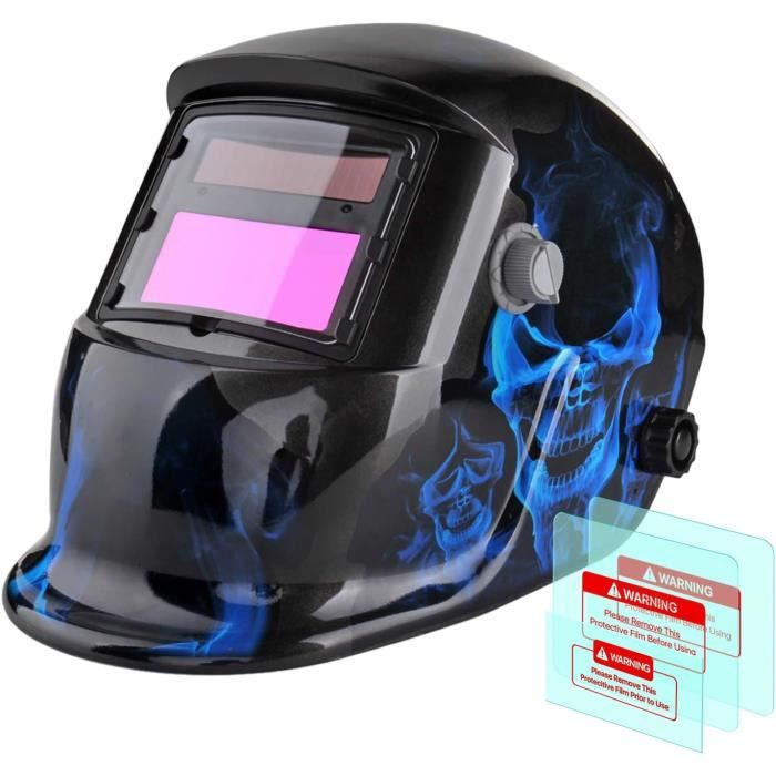 Masque De Soudeur Auto-obscurcissant à énergie Solaire