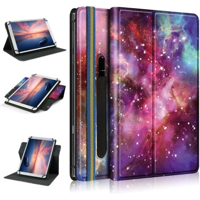 Étui Universel Pour Tablette 7" - Collection Bonnie Marcus - Matelassé Doré - Bytech