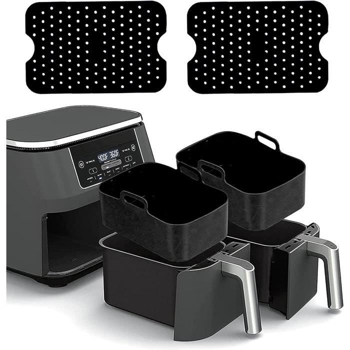 Poignée 13 Cm Pour Moule Silicone Airfryer Ninja AF300EU – Noir, Résiste Chaleur