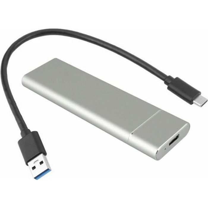 2 To-A Black portable disque dur externe Type-C USB 3.0 pour PC ordinateur portable et Mac Disque dur externe 1 To 2 To 
