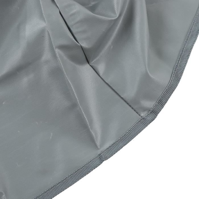 Housse Billard 8 Ft Peradon – Plastique Souple élastifié, 268x140 Cm + Rabats – Anti-poussière, Protection