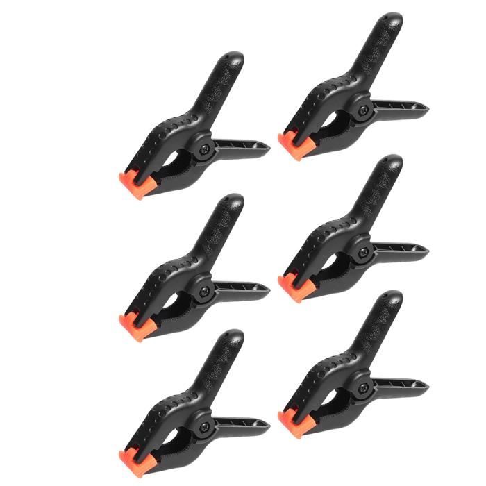 Lot de 10 pinces à bâche coupe-vent en plastique renforcé - accessoires