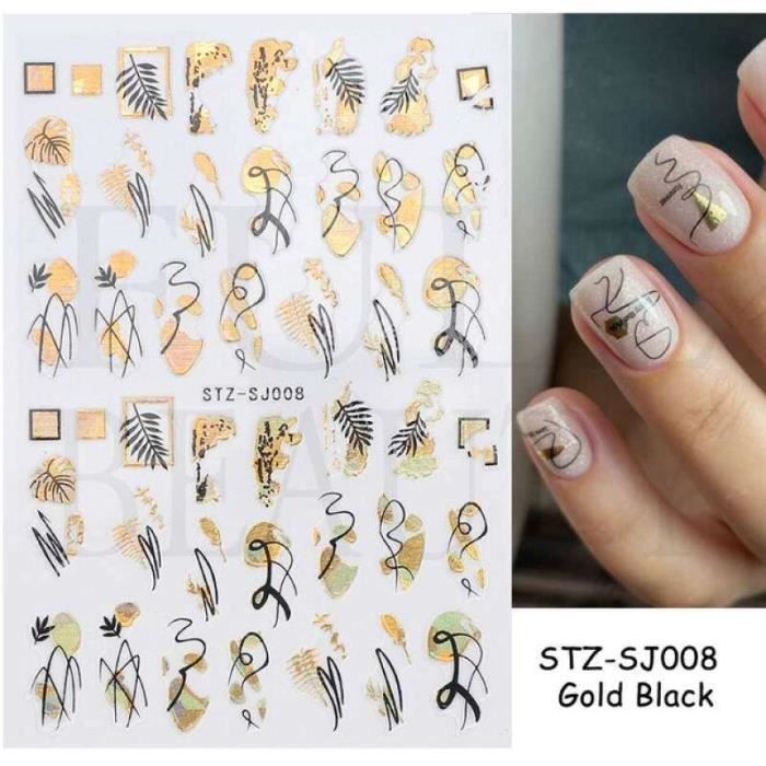 Kit Faux Ongles French Manucure - Blanc Avec Lignes Argentées - Inclut Adhésifs - Marque Glam Up, Neuf Sous Blister