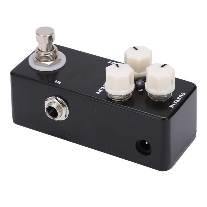 Pédale Fuzz Rowin LN322 - Pour Guitare Et Basse - Son Vintage - Boîtier Métal Compact - 2 Modes