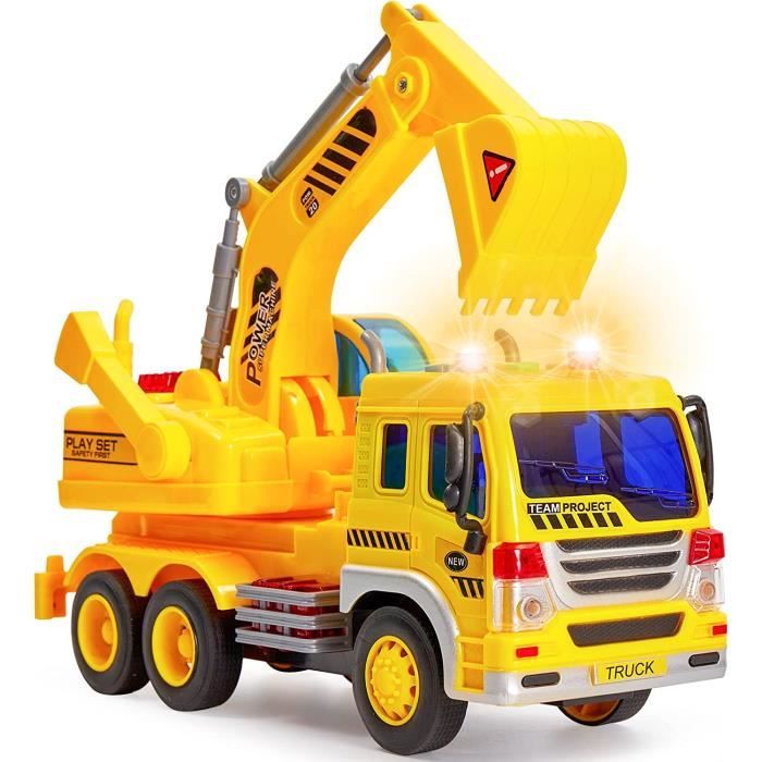 Toy Van Camion Chantier Jouet Camion De Chantier Avec Benne