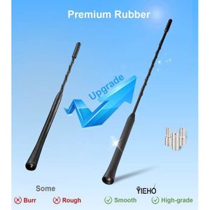 Antenne De Toit Noire RPS 40 Cm Pour Renault Clio III – Neuf Sous Blister
