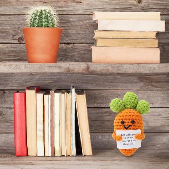 Légumes De Soutien émotionnel,Support émotionnel Au Crochet