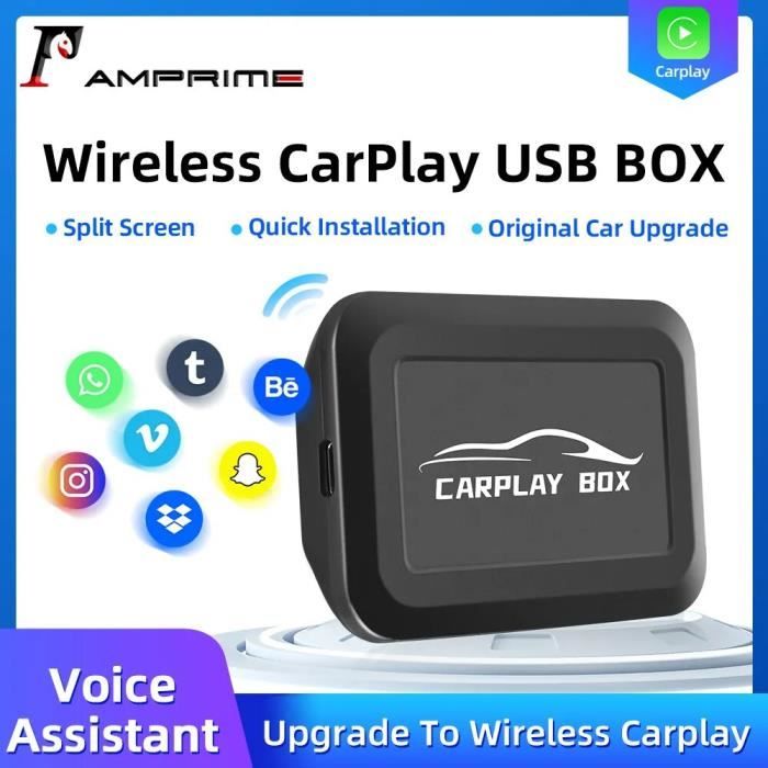 Un boitier pour profiter de CarPlay sans fil à 85€ (-35€)