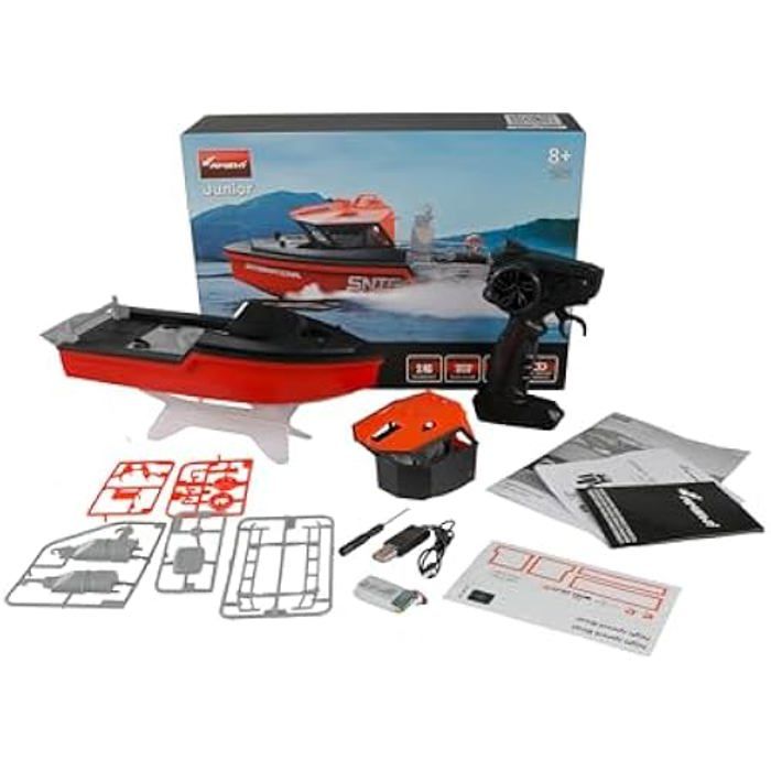 Bleu-Mini bateau sous marin radiocommandé Pour enfant, jouet amusant de