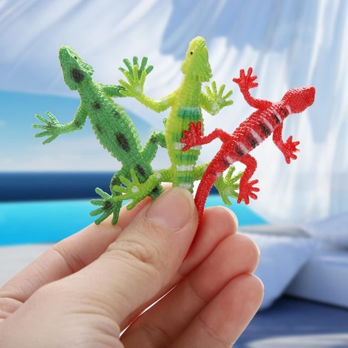 Jouet Pour Chat En Forme De Lézard - Avec Papier Froissé à L'intérieur, Couleur Vive, Texture Réaliste, Jeu Interactif Et Mordant