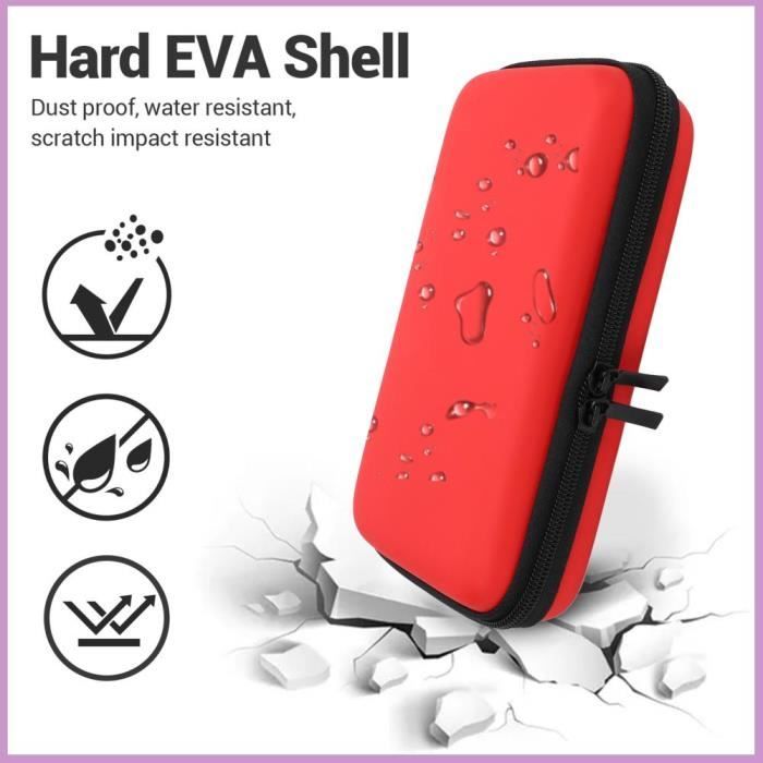 Estuche De Transporte Compatible Con New 2ds XL 2DS LL Para New 3ds 3ds Resistente Al Agua Bolsa De Vije Rigida Con 8 Ranuras Para Juegos Bolsa Protectora Para Consola Estuche De Transporte Compatible Con New 2ds XL 2DS LL Para New 3ds 3ds Resistente Al Agua Bolsa De Vije Rigida Con 8 Ranuras Para Juegos Bolsa Protectora Para Consola
