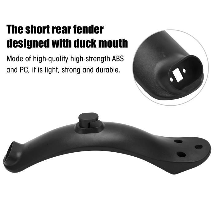 Crochet De Garde-boue En Silicone Pour Garde-boue Arrière, Capuchon De Boucle Pour Xiaomi M365  Noir
