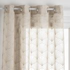 ATMOSPHERA Tenda Mia Bianco Velato Ricamata 140x240 Cm Con 8 Occhielli - 2