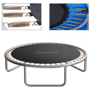 Tapis De Saut Arebos Ø257 Cm – Pour Trampoline 305 Cm, 64 œillets, Ressorts 165 Mm, Charge 150 Kg, UV Résistant