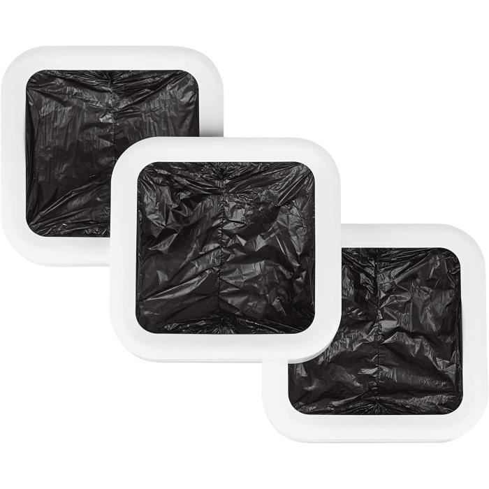 Lot De 8 Sacs Poubelle Recharge Pour Poubelle à Couches – Anti-odeurs, Jusqu’à 28 Couches