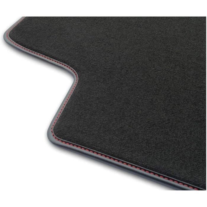 Tapis De Sol Voiture En Velours Premium Pour Renault Captur II (depuis 2020) – Blanc Élégant, Sur-Mesure Et Antidérapant