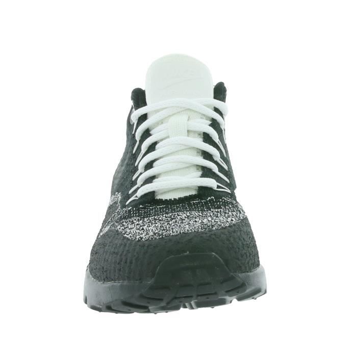 nike air max 1 ultra flyknit white black