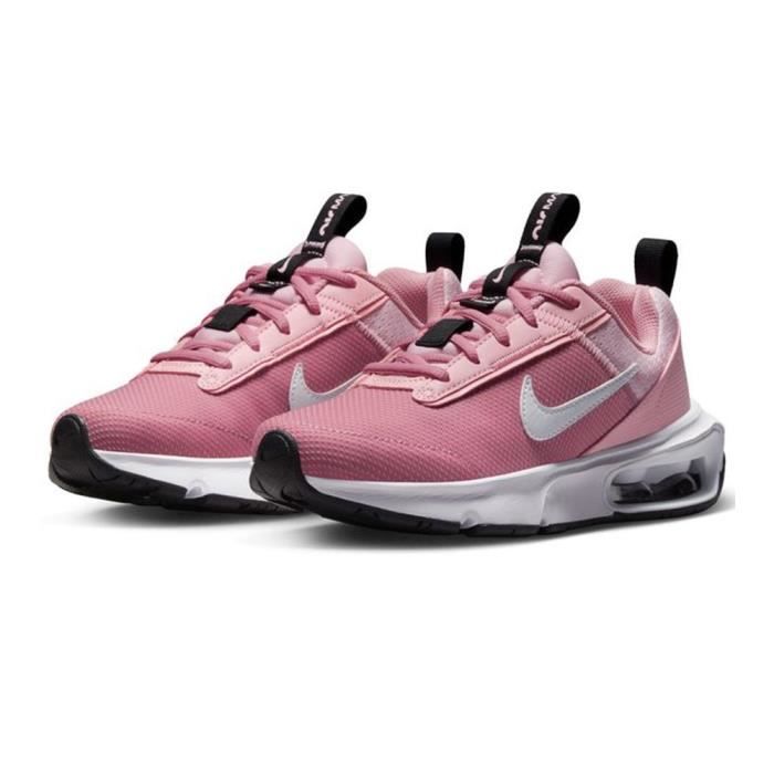 Chaussures NIKE Air Max Intrlk Lite JR Rose Mixte Enfant Running Occasionnel