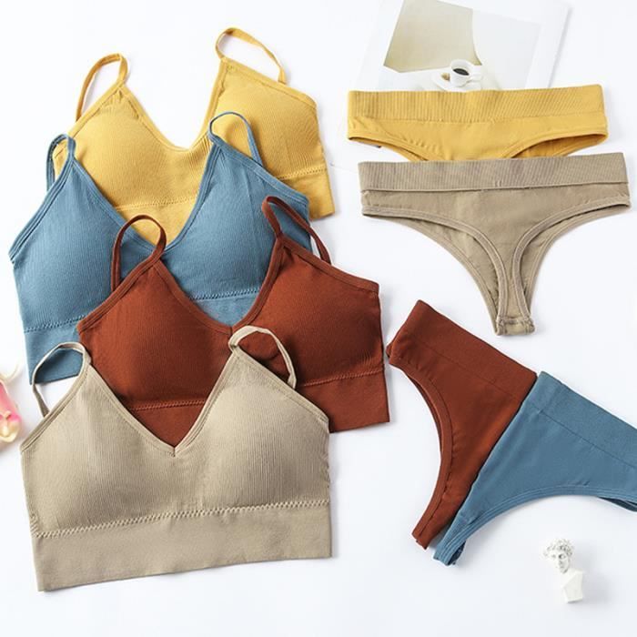 Soutien-Gorge Sans Armatures à Couverture Complète - Confortable, Anti-Affaissement - Pour Sport & Quotidien