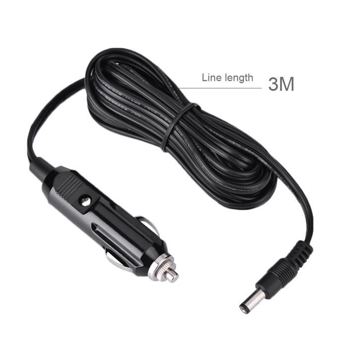 Câble Alimentation DJI Power - Prise Allume-Cigare Vers SDC 12V/24V | Pour Stations DJI Power 500/1000