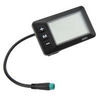 Écran LCD étanche GD01 Pour Vélo électrique – Connecteur 5 Broches, Compatible 24V/36V/48V, Affichage Vitesse, Batterie, Phares - 5