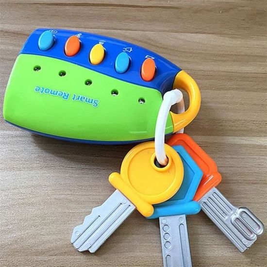 Jeux D Imitation Porte Cle Voiture Pour Enfant Jouet D Imitation Pour Bebe Bleu Cdiscount Jeux Jouets