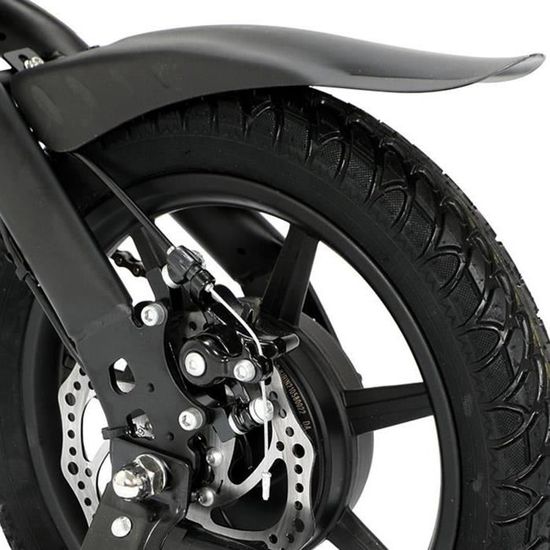 Garde-boue Pour Trottinette électrique – Noir, En ABS Résistant, 4 Trous, Anti-éclaboussures, Facile à Installer
