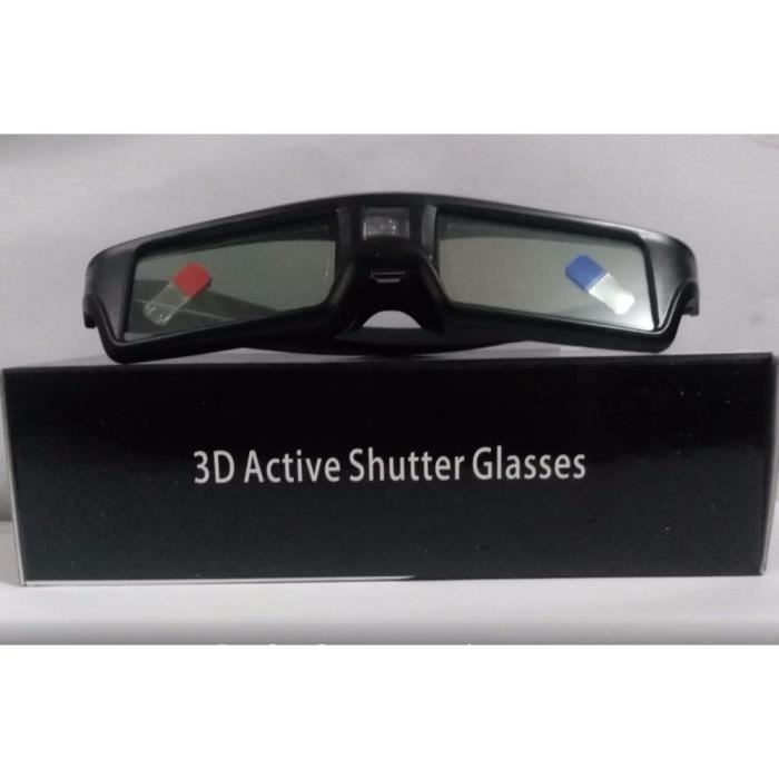Lunettes 3D lunettes a obturateur actif DLP 3D pour Optoma Epson Sony LG Acer DLP LINK projecteurs Gafas 3D Optoma DLP D735217460 Cdiscount TV Son Photo