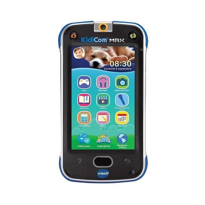 VTECH Kidicom Max Bleu - Smartphone Enfant