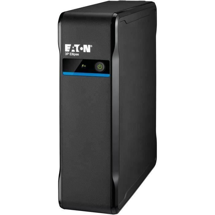 Onduleur - EATON - 3P Ellipse 3P550D - Pour PC pro ou terminal point de vente - Protection parafoudre - 550VA - 330W
