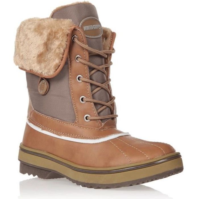HKM Bottes dhiver Kanada Taille unique Noir